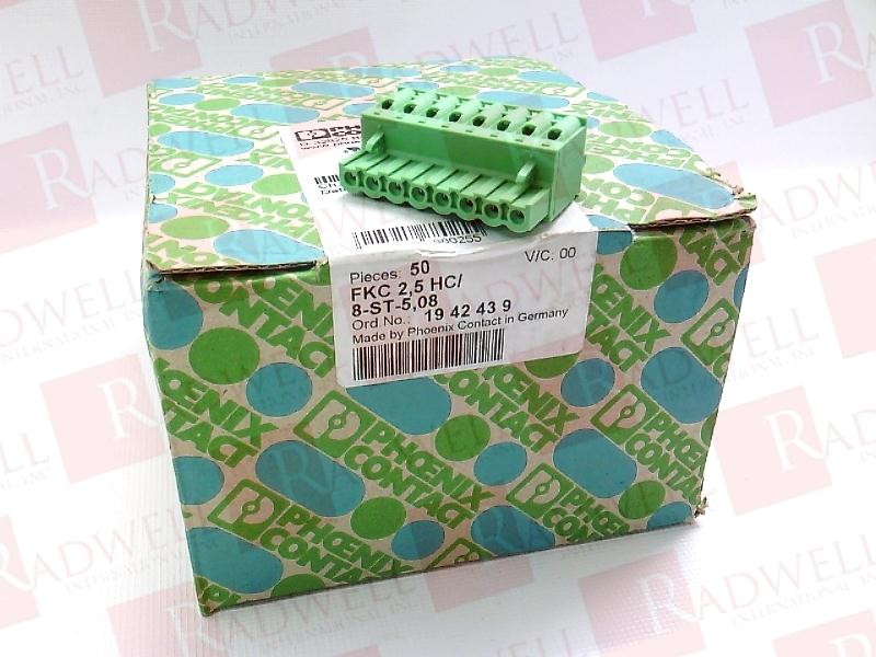 PHOENIX CONTACT FKC 2,5 HC/ 8-ST-5,08