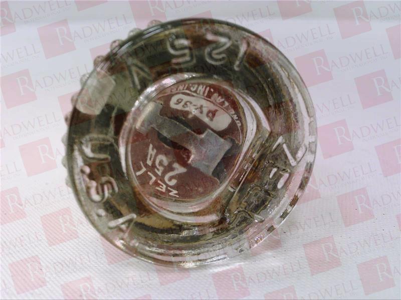 FUSE PLUG, 25AMP, 125V, AVAILABLE, REUILT SURPLUS, NEW, NEVER USED, REPAIR YOURS, 24 HOUR RUSH REPAIR, 5-10 DAY REPAIR, 2 YEAR   WARRANTY, AVAILABLE, SURPLUS, NEVER USED, 2 YEAR RADWEL ...