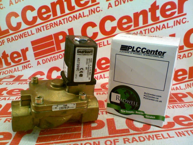 BURKERT 5281-A-3/4-NBR-BR-NPT3/4P-232-24VDC