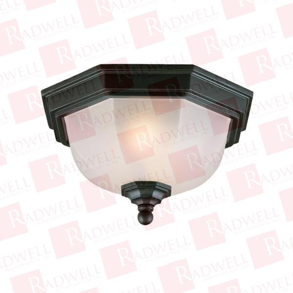 FLUSHMOUNT COLLECTION CEILING-MOUNT 2-LIGHT OUTDOOR MATTE BLACK LIGHT FIXTURE