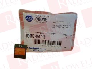 ALLEN BRADLEY 800MS-WBLA10