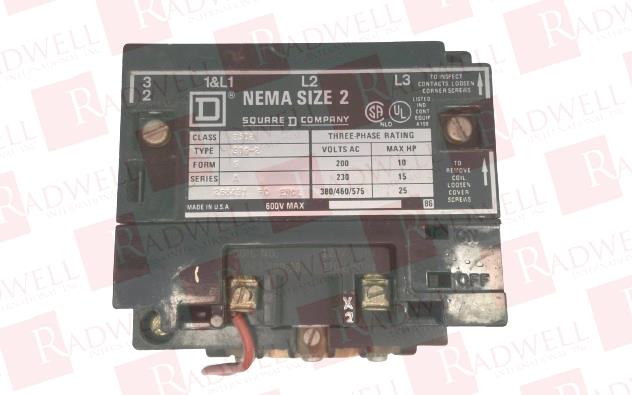 SCHNEIDER ELECTRIC 8502-SDG-2S