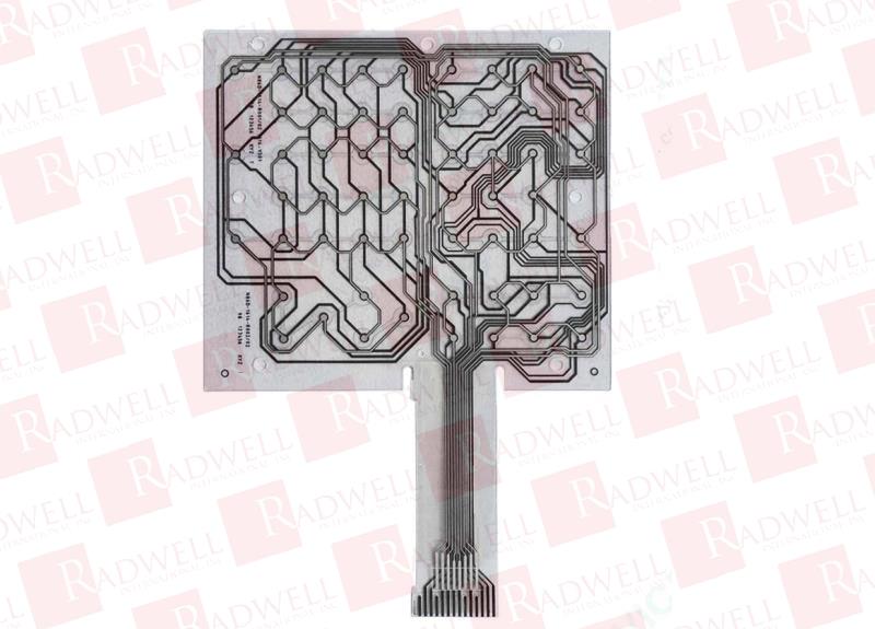 RADWELL VERIFIED SUBSTITUTE N86D-1614-R00202-SUB-KEYPAD-MEMBRANE
