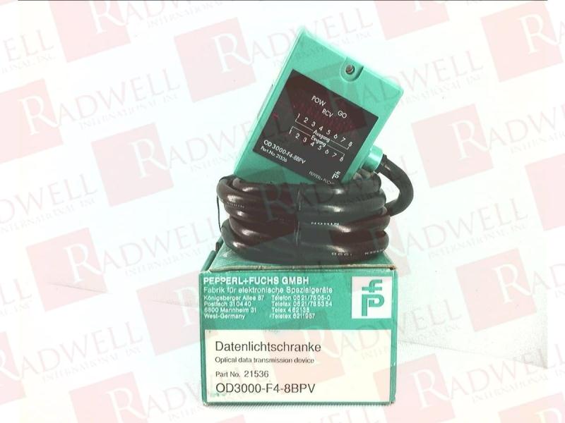 PEPPERL & FUCHS OD3000-F4-8BPV