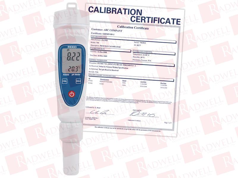 REED INSTRUMENTS R3500-NIST