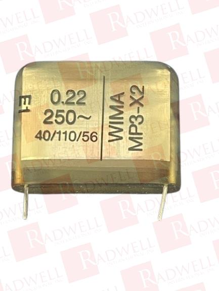 WIMA MP3X2-.22/250/20P22