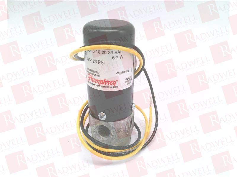 HUMPHREY 250E1-3-10-20-36-VAI-24VDC