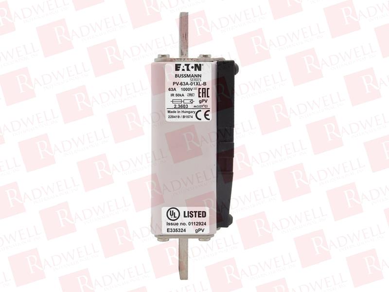 EATON CORPORATION PV-63A-01XL-B