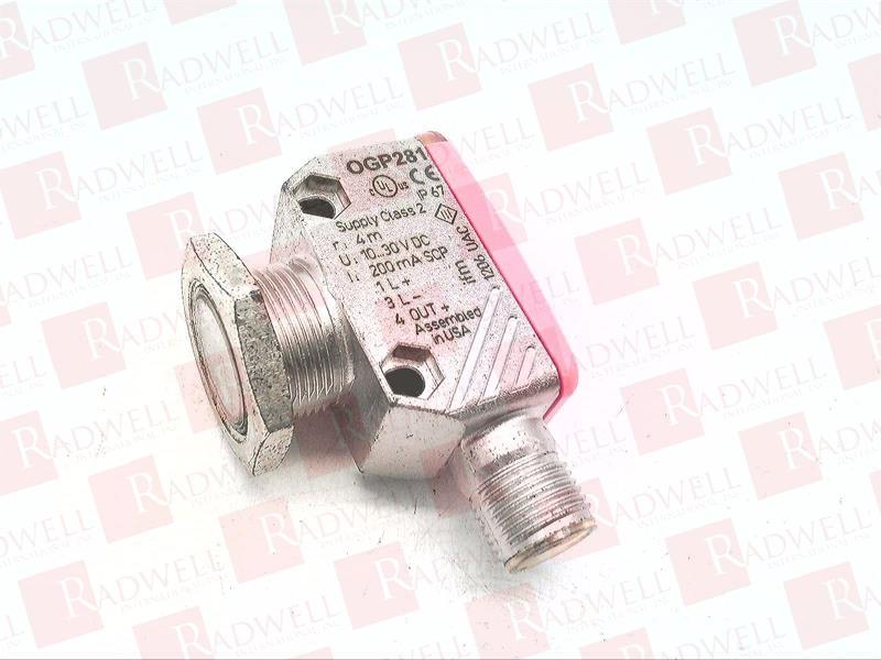 PHOTOELECTRIC SENSOR, RIGHT ANGLE, REFLECTIVE, 10/30 VDC, 200 MA, PNP