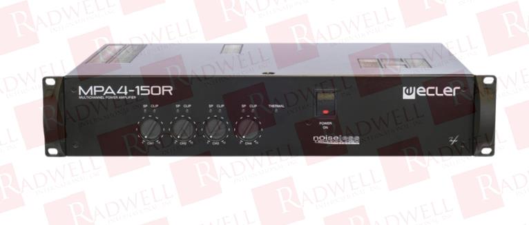  , MULTICHANNEL AMPLIFIER, 2500 VA, 7-50K HZ, 2 ANALOGUE AUDIO INPUT, 4 POWERED AUDIO OUTPUT, INDIVIDUAL INPUT SENSITIVITY CONTROLS, SIGNAL PRESENCE