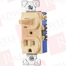 COMBINATION SWITCH/RECEPTACLE IVORY