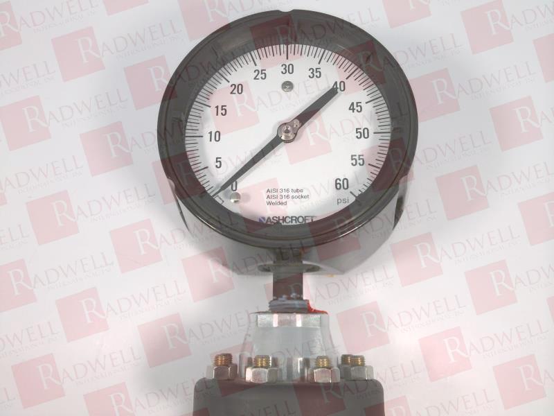 ASHCROFT 45-1279-04L-XSG-0-60-PSI
