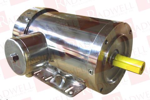 STAINLESS STEEL THREE PHASE PREMIUM EFFICIENT, RPM 1800, FRAME 56TC, VOLTAGE 208-230/460V, FL AMPS (460V)0.6, HP 0.33