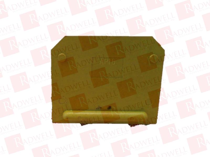 END PLATE, BEIGE