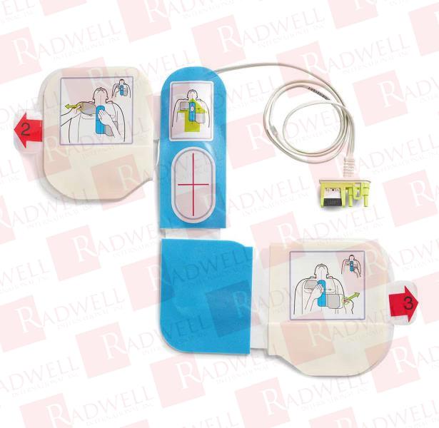 DEFIBRILLATOR PAD, ONE-PIECE, PRE-CONNECTED ELECTRODE,