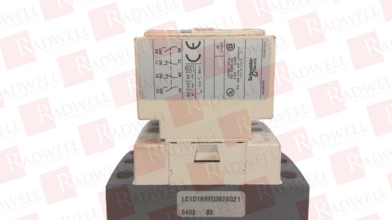 SCHNEIDER ELECTRIC LC1D18REQ3826G21