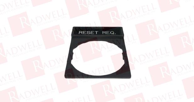 SCHNEIDER ELECTRIC ZBY2002 REST REQ.