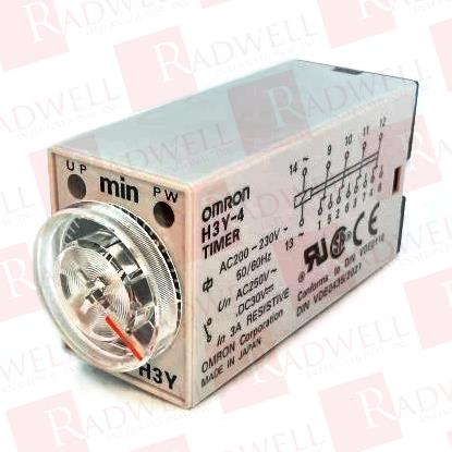 OMRON H3Y-4 AC200-230 5M