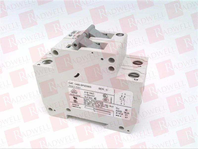 ALLEN BRADLEY 1492-SP2D300