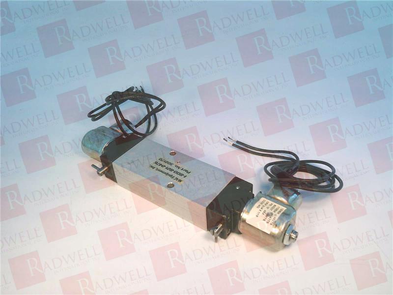  , SOLENOID VALVE, DUAL COILS110/50/6.0 WATTS, 60/DC/7.0WATTS, 150 PSI MAX, ORIF. 3/64 X 1/16