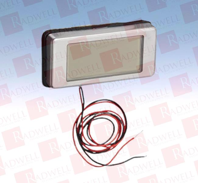 DIGITAL PANEL METER, METER RANGE: 4-25 VDC, 3 DIGITS, LCD DISPLAY, SINGLE HOLE MOUNTING, 2-WIRE OPERATION, REVERSE POLARITY PROTECTION