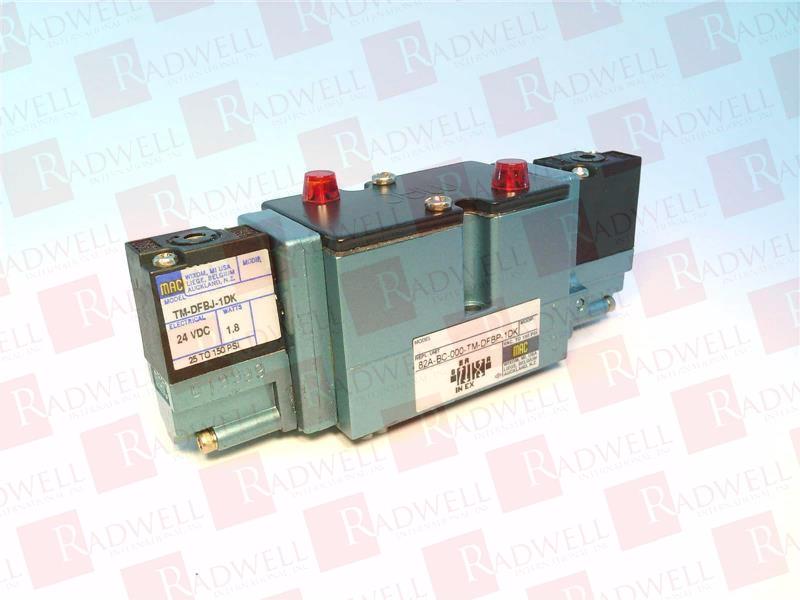 MAC VALVES INC 82A-BC-000-TM-DFBP-1DK