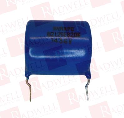 U2125E820K Resistor by HVR ADVANCED POWER COMPONENTS