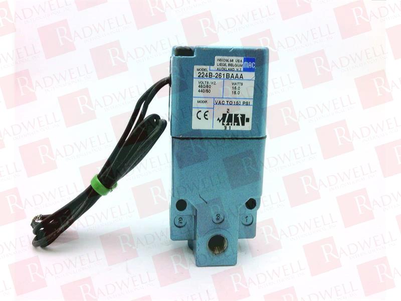 MAC VALVES INC 224B-261BAAA
