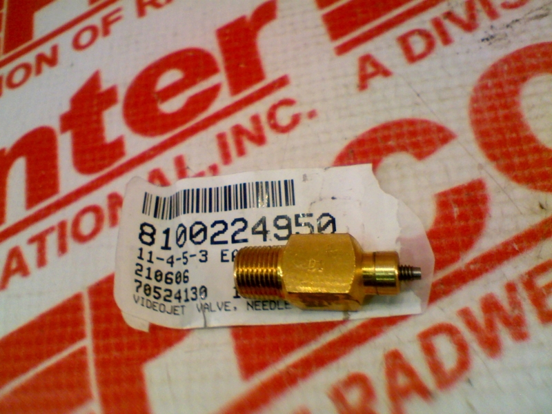 210606 Needle Valve by VIDEOJET