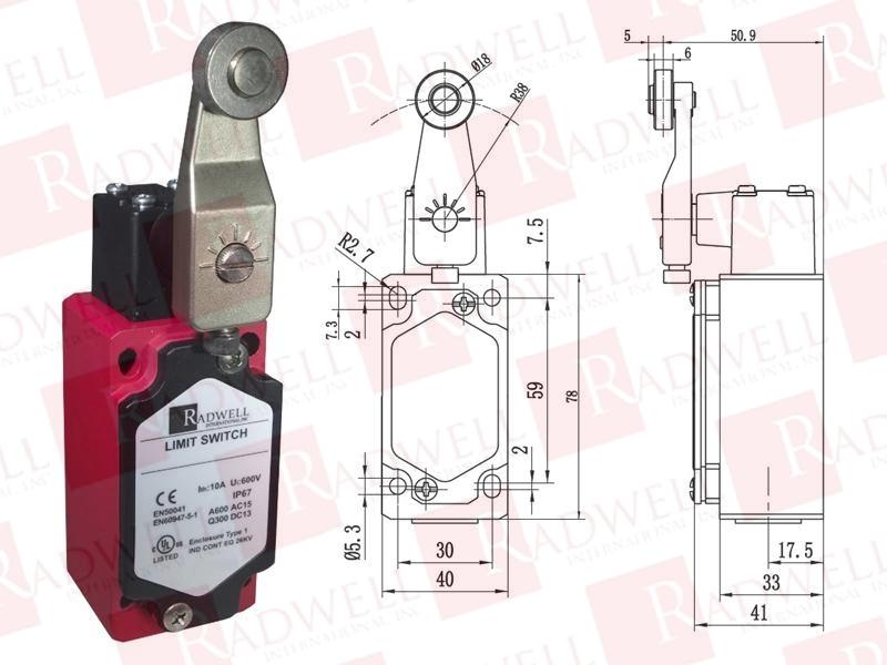 RADWELL VERIFIED SUBSTITUTE 3SE3120-1G-SUB