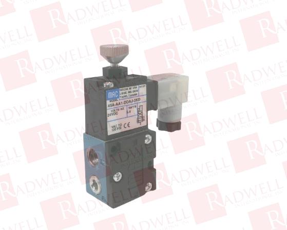 MAC VALVES INC 45A-AA1-DDAJ-3KD