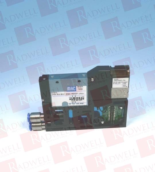 MAC VALVES INC 24A-AA-BA1-EM2-RDDP-1FA