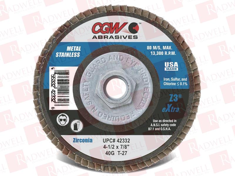 CGW ABRASIVES 42334