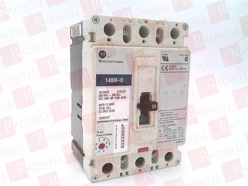 ALLEN BRADLEY 140M-I8P-C30S-M