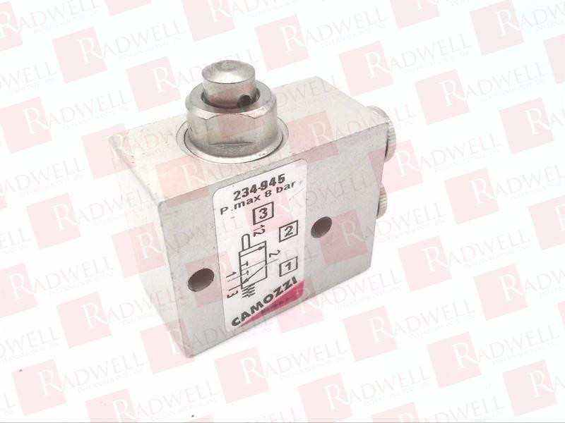 MINIVALVE, MECHANICALLY OPERATED, SERIES 2, 3/2 WAY, NORMALLY CLOSED, 4 MM CARTRIDGE, PLUNGER ACTUATION, SPRING RETURN