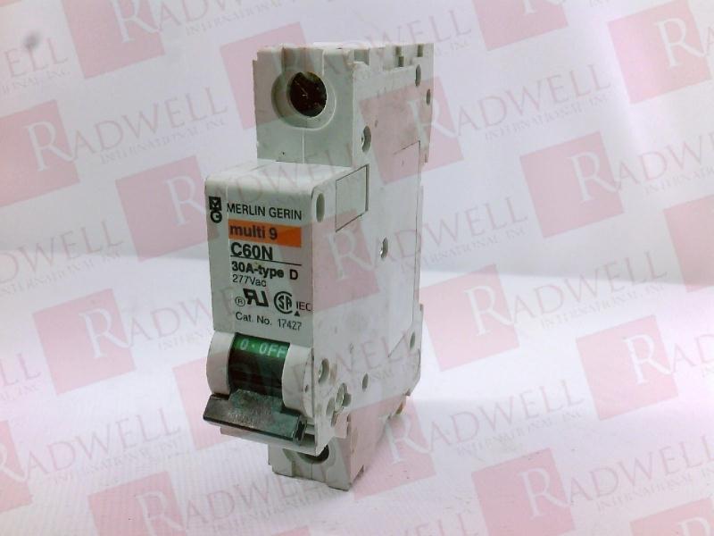 SCHNEIDER ELECTRIC C60N-1P-30A-D