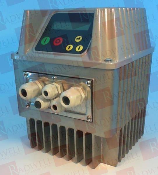 FREQUENCY INVERTER, E DRIVE 2200, 2.2 KW, 3 PHASE, 10 AMP INPUT, 380-460 VAC INPUT, 48-62 HZ, 6 AMP OUTPUT, 0-460 VAC OUTPUT, IP55 (NEMA 4)