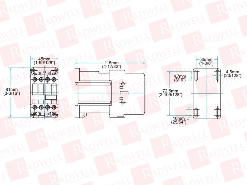 RADWELL VERIFIED SUBSTITUTE XTCE017C10TD-SUB (SM-AUX)