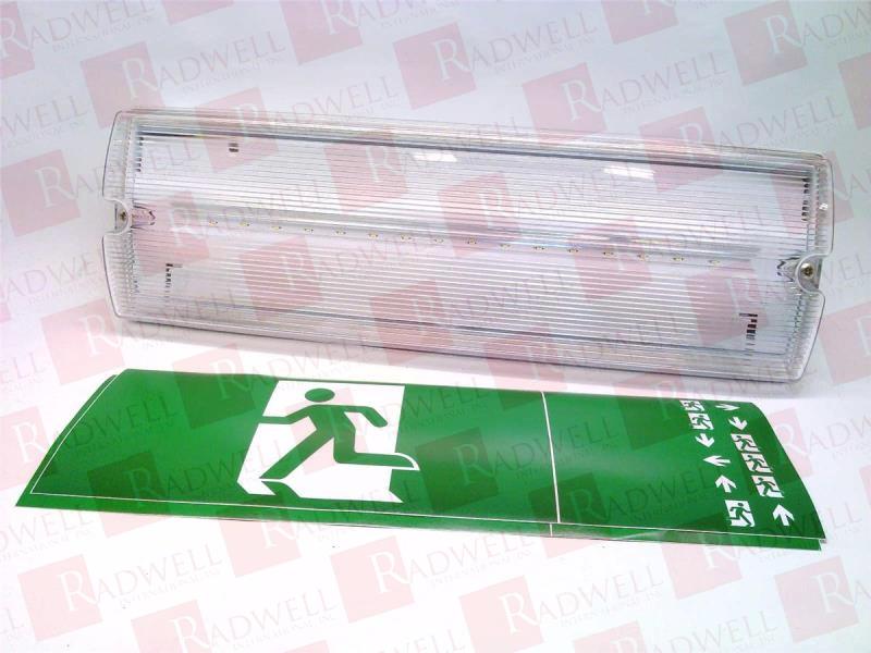 LIGHT EMERGENCY EXIT, 220-240VAC, 50/60HZ, 3W, WHITE