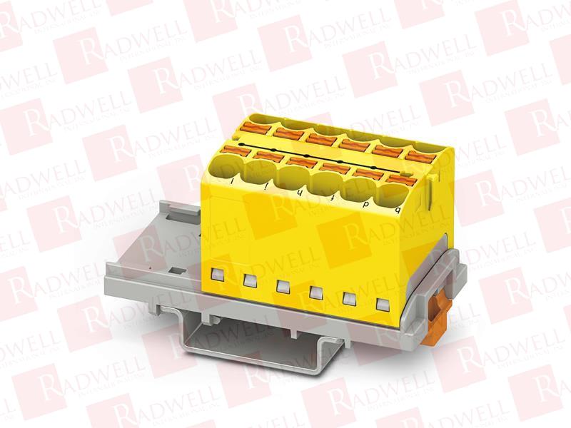 PHOENIX CONTACT PTFIX 12X4-NS35 YE