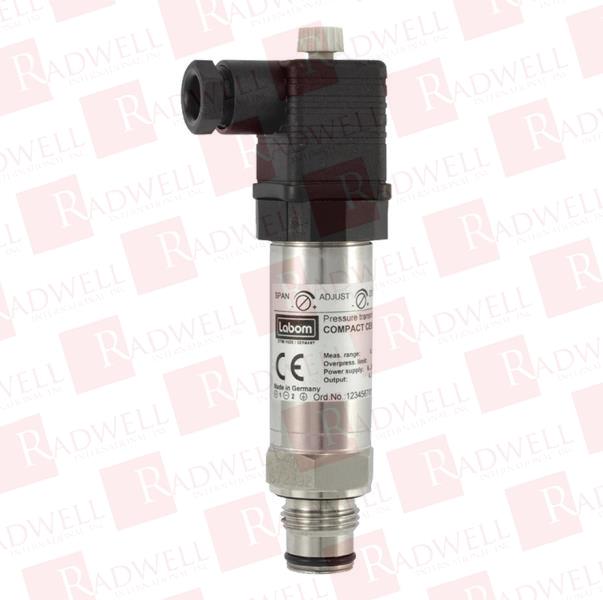 COMPACT PRESSURE TRANSMITTER, FLUSH MOUNTED, 0-1.6 BAR MEASURING RANGE, 10 BAR OVERLOAD LIMIT, M22 X 1.5 NOMINAL WIDTH, M12 CIRCULAR ELECTRICAL CONNECTION, 4-20 MA OUTPUT SIGNAL, 2-WIRE