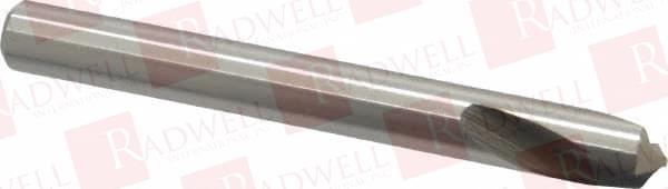 120° 3-1/2" OAL COBALT SPOTTING DRILL BRIGHT/UNCOATED, 3/8" SHANK DIAM, RH CUT, SERIES 196