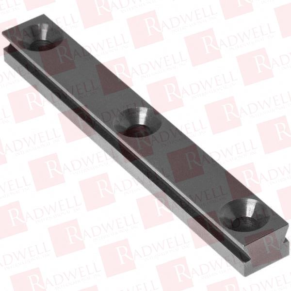 1 PIECE VISE STRAIGHT DOVETAIL MASTER JAW INSERT STEEL, 1/2" LONG, 3/8" HIGH