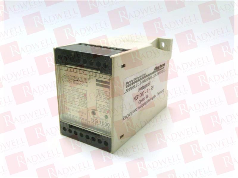 MARTENS ELEKTRONIK NG1000-1-99