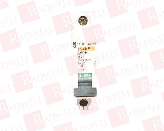 SCHNEIDER ELECTRIC C60H-1P-25A-C