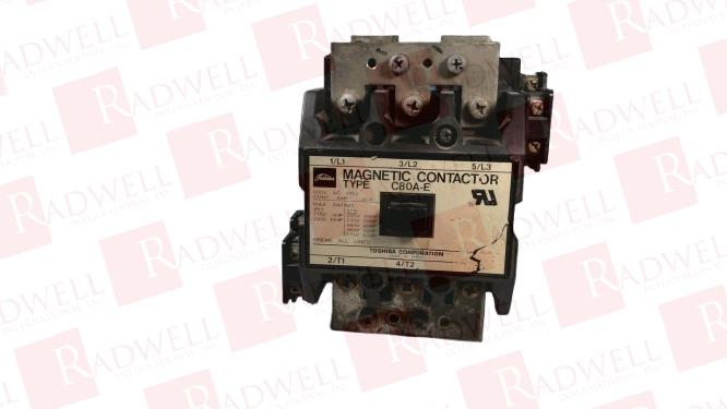 TOSHIBA C80A-E 22-100-240-50/60HZ-100-220VDC