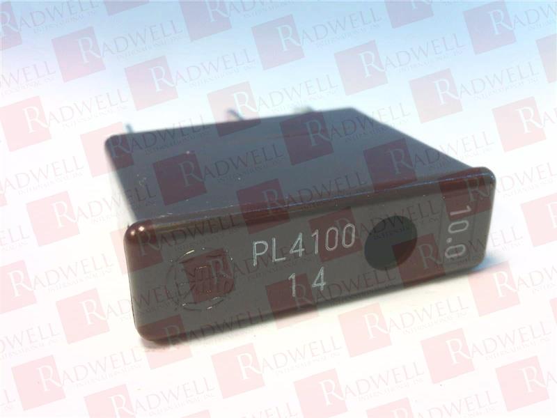 ALARM FUSE, FAST ACTING, PL4 SERIES, 10AMP, 124VAC/DC, PLUG-IN TYPE, ROHS COMPLIANT