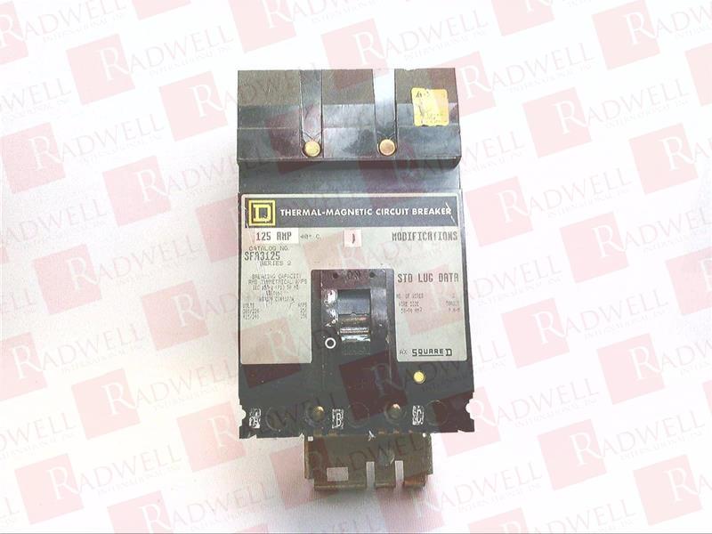 SCHNEIDER ELECTRIC SFA3125