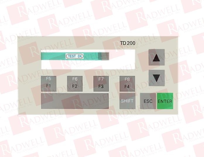 RADWELL VERIFIED SUBSTITUTE 6ES7272-0AA00-0YA0-SUB-KEYPAD (TYPE B)