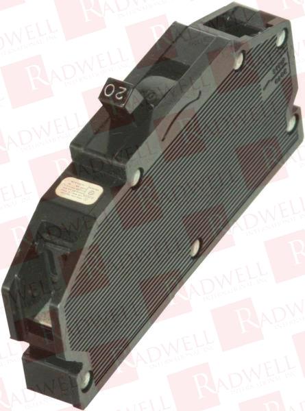  , CIRCUIT BREAKER, 1 POLE, 1 PHASE, 120 VAC, 20 AMP, BOLT-ON CONNECTION TYPE, THERMAL MAGNETIC, LOAD SIDE LUG TERMINALS